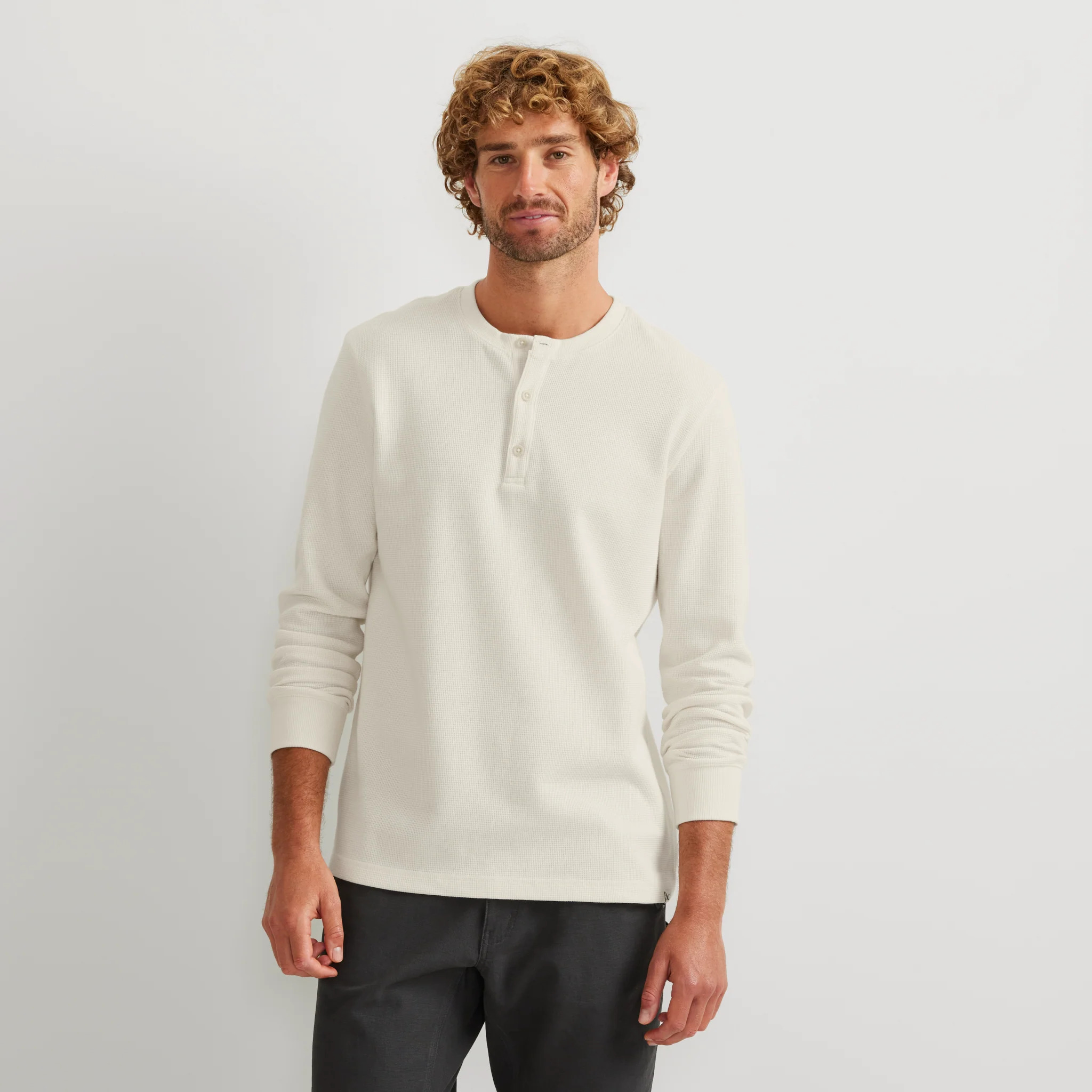 Men's Eddie's Favorite Ultrasoft Thermal Henley - Image 21