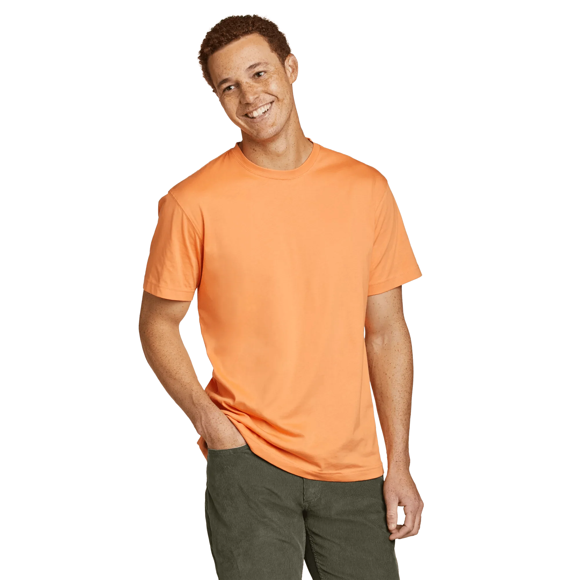 Men's Legend Wash 100% Cotton Short-Sleeve Classic T-Shirt - Image 20