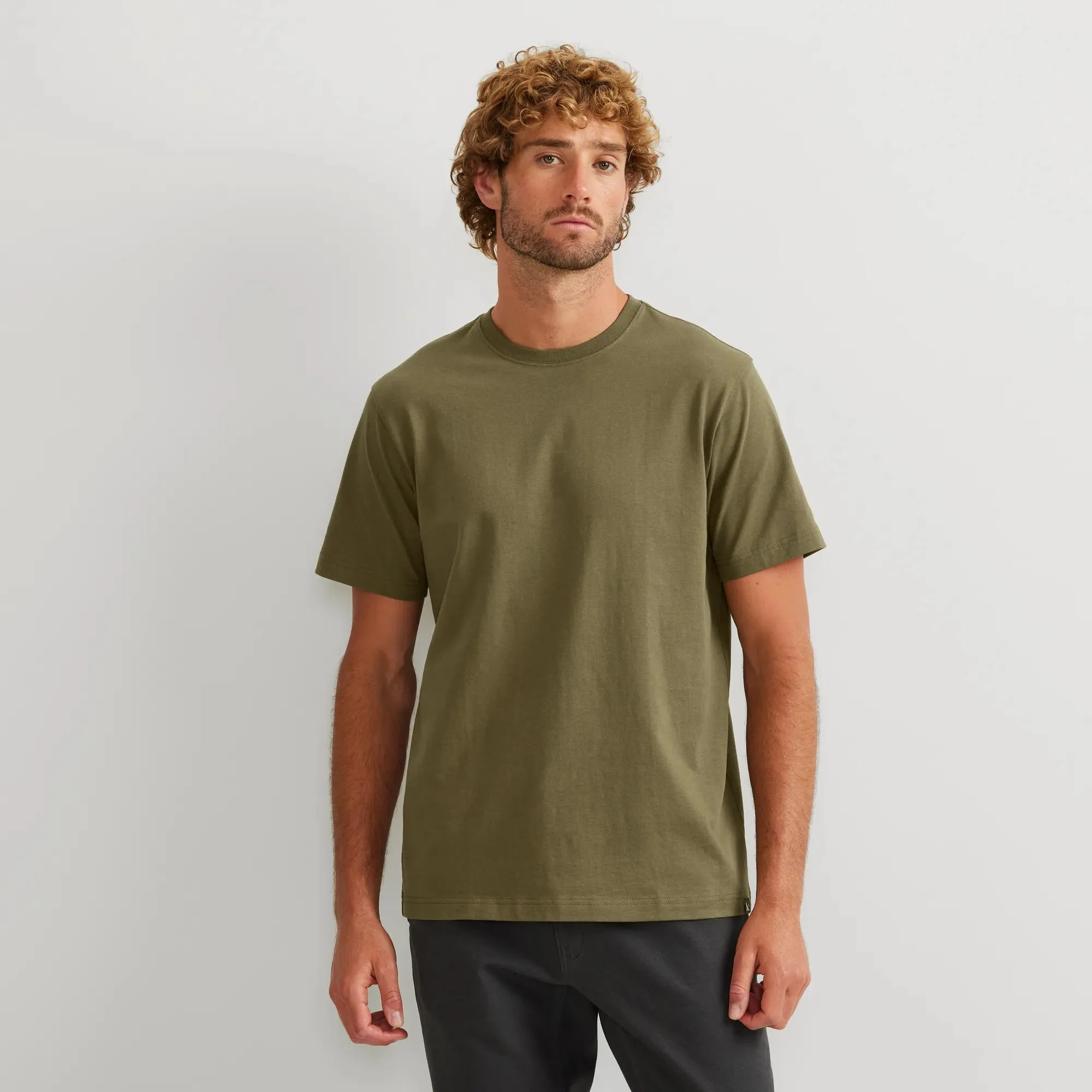 Men's Legend Wash 100% Cotton Short-Sleeve Classic T-Shirt - Image 22