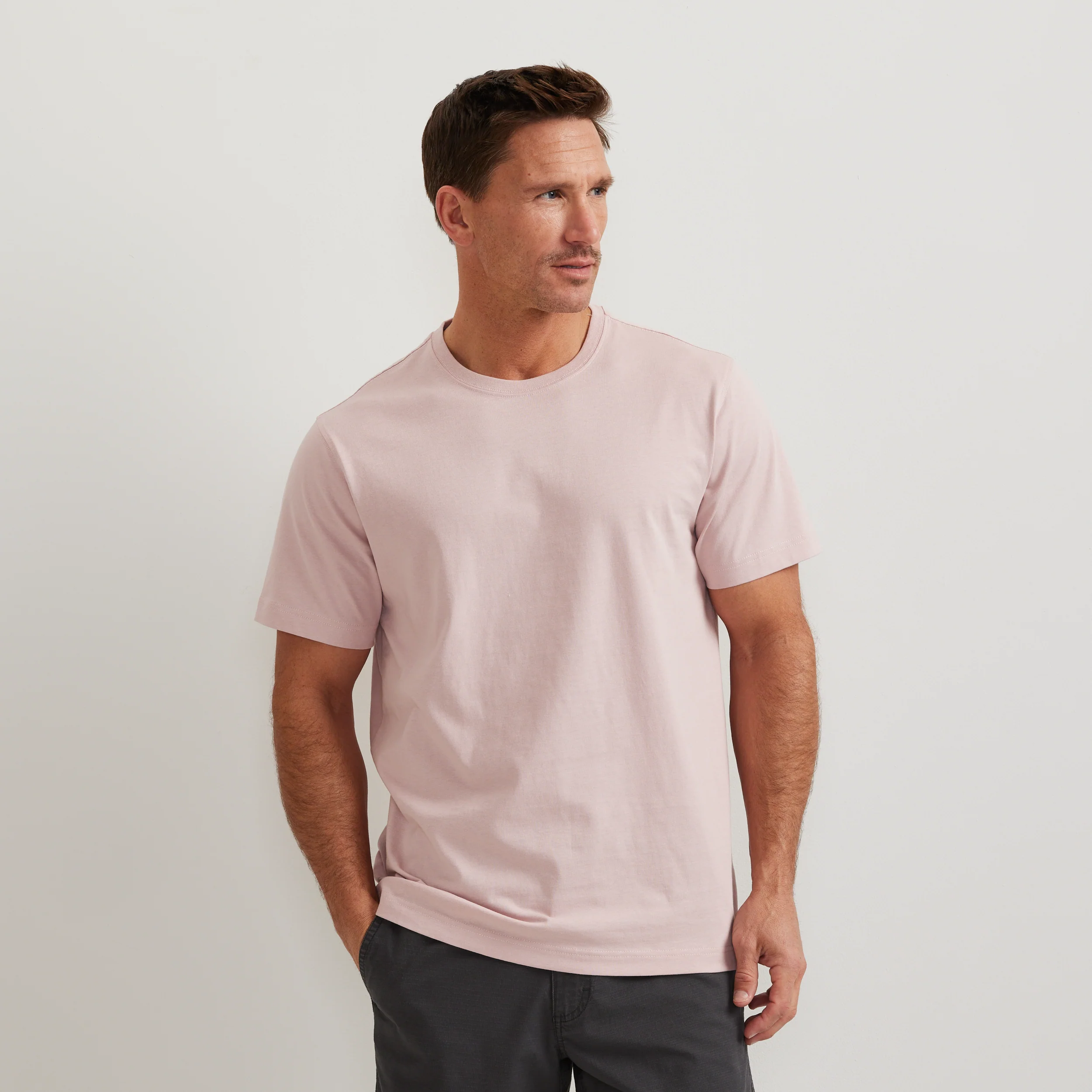 Men's Legend Wash 100% Cotton Short-Sleeve Classic T-Shirt - Image 28