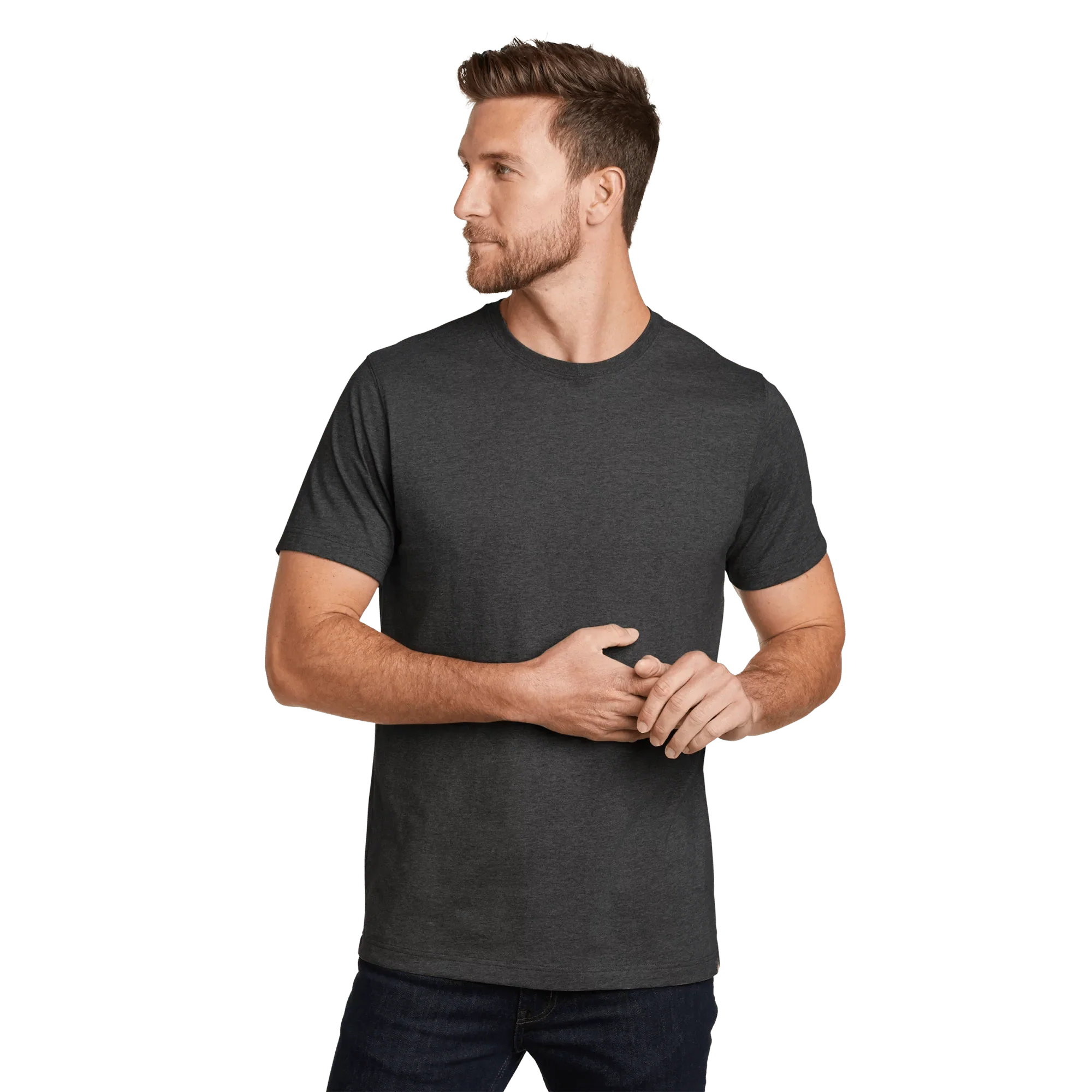 Men's Legend Wash 100% Cotton Short-Sleeve Classic T-Shirt - Image 29