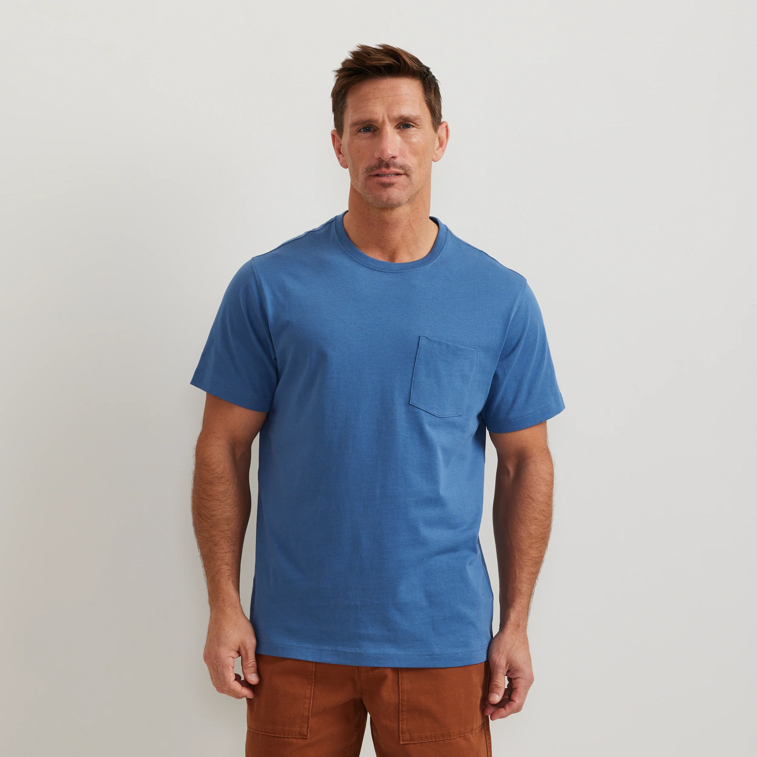 Men's Legend Wash 100% Cotton Short-Sleeve Pocket T-Shirt - Image 15