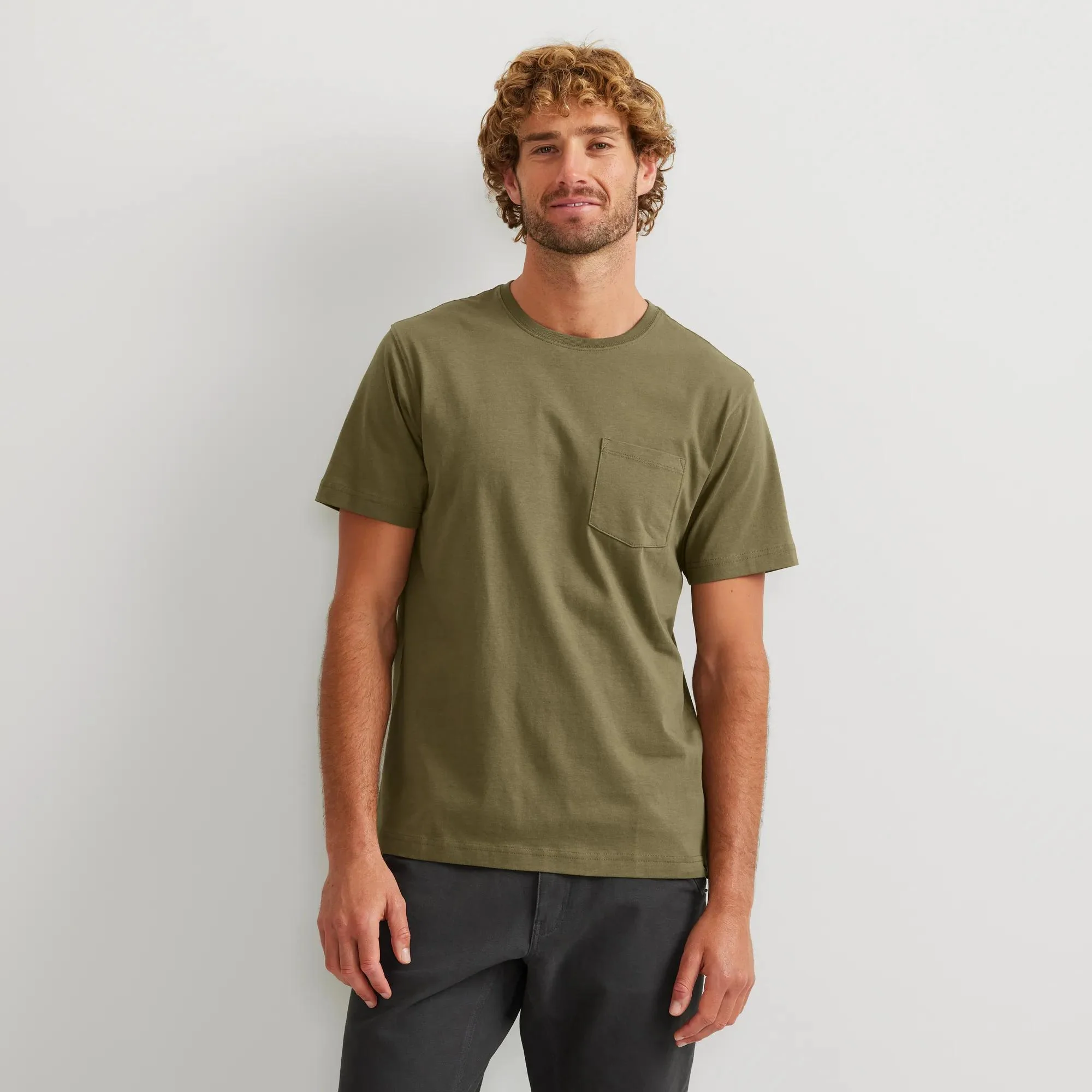Men's Legend Wash 100% Cotton Short-Sleeve Pocket T-Shirt - Image 5