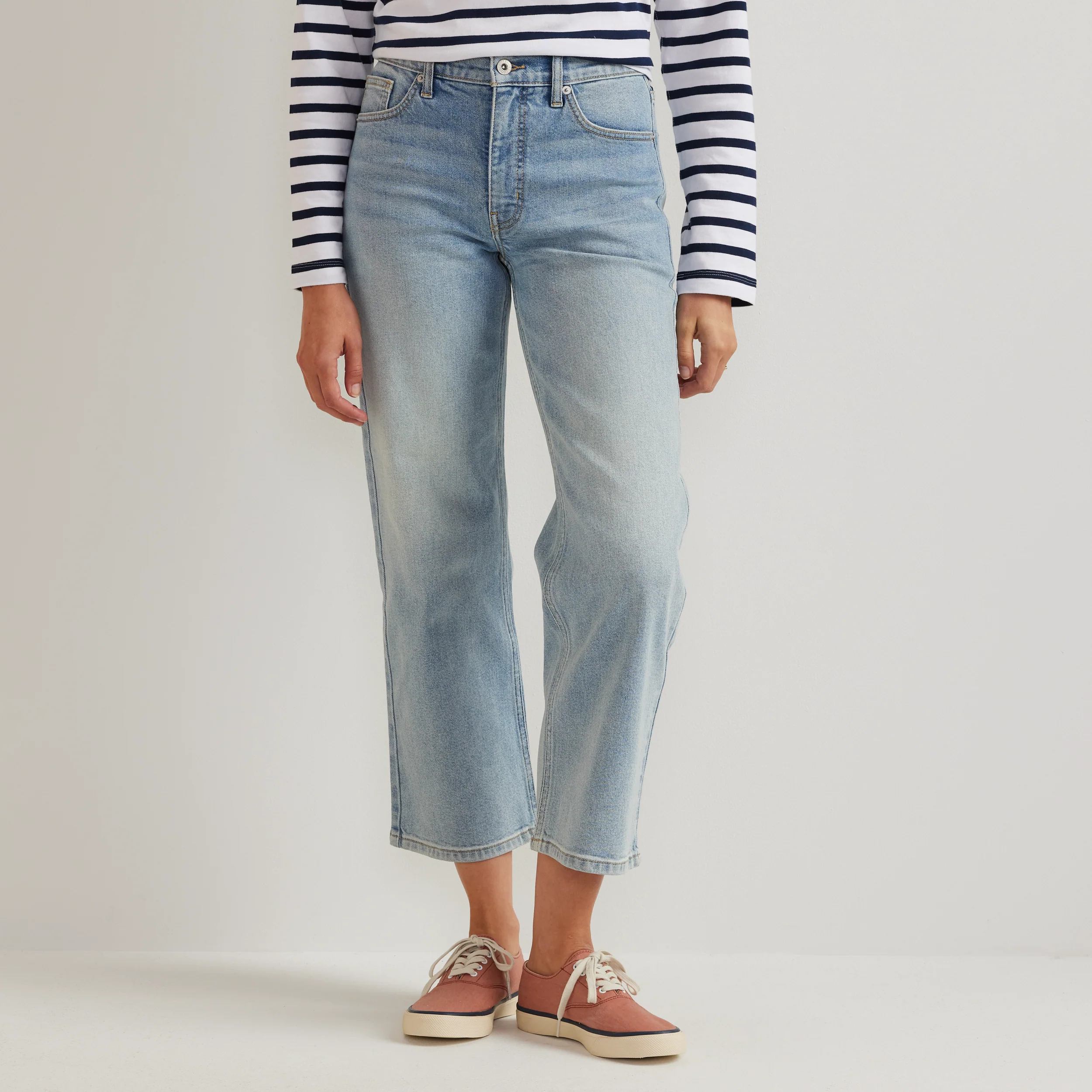 Women's Authentic Everyday High-Rise Cropped Jeans - Image 13