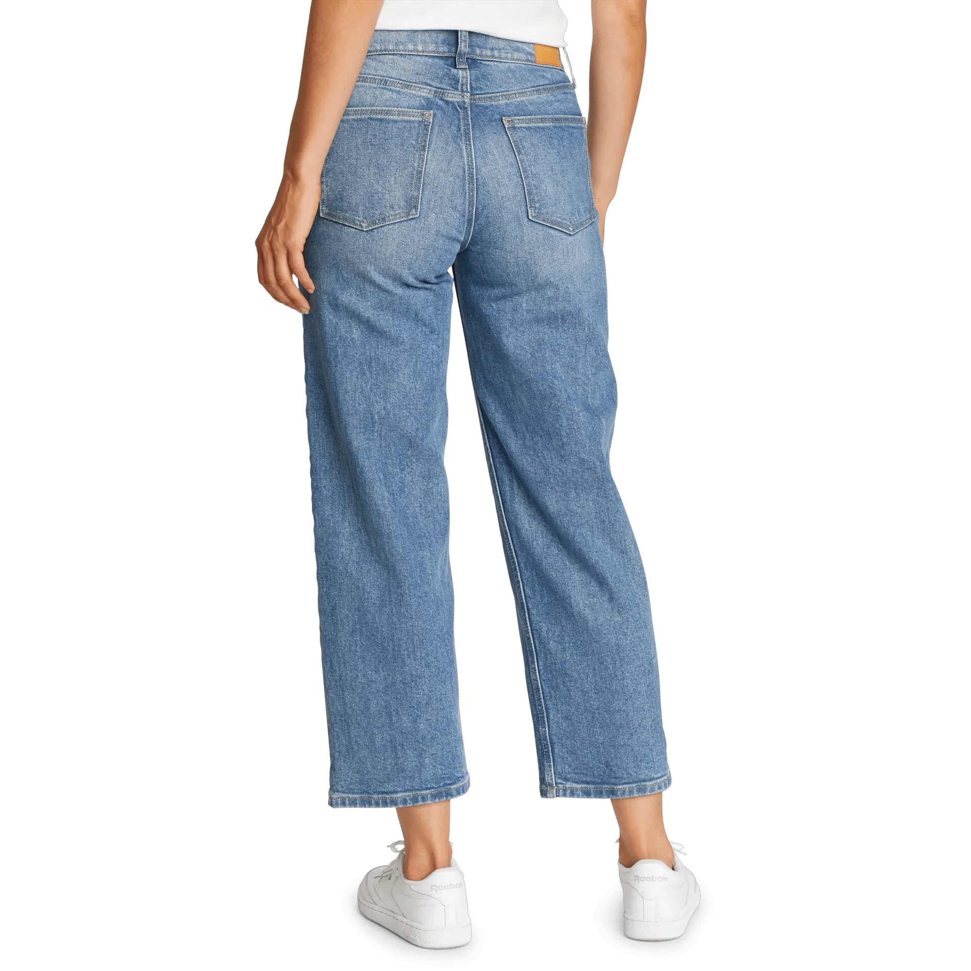 Women's Authentic Everyday High-Rise Cropped Jeans - Image 5
