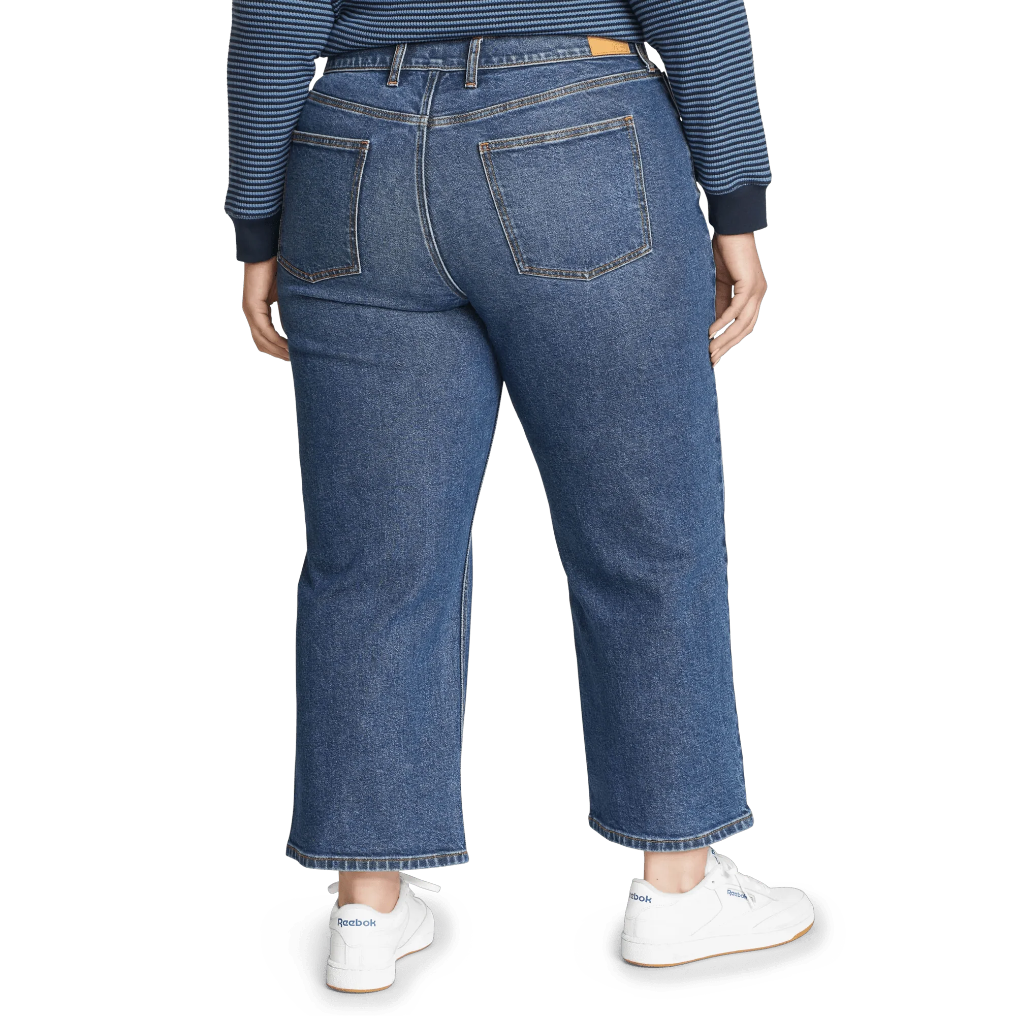 Women's Authentic Everyday High-Rise Cropped Jeans - Image 7