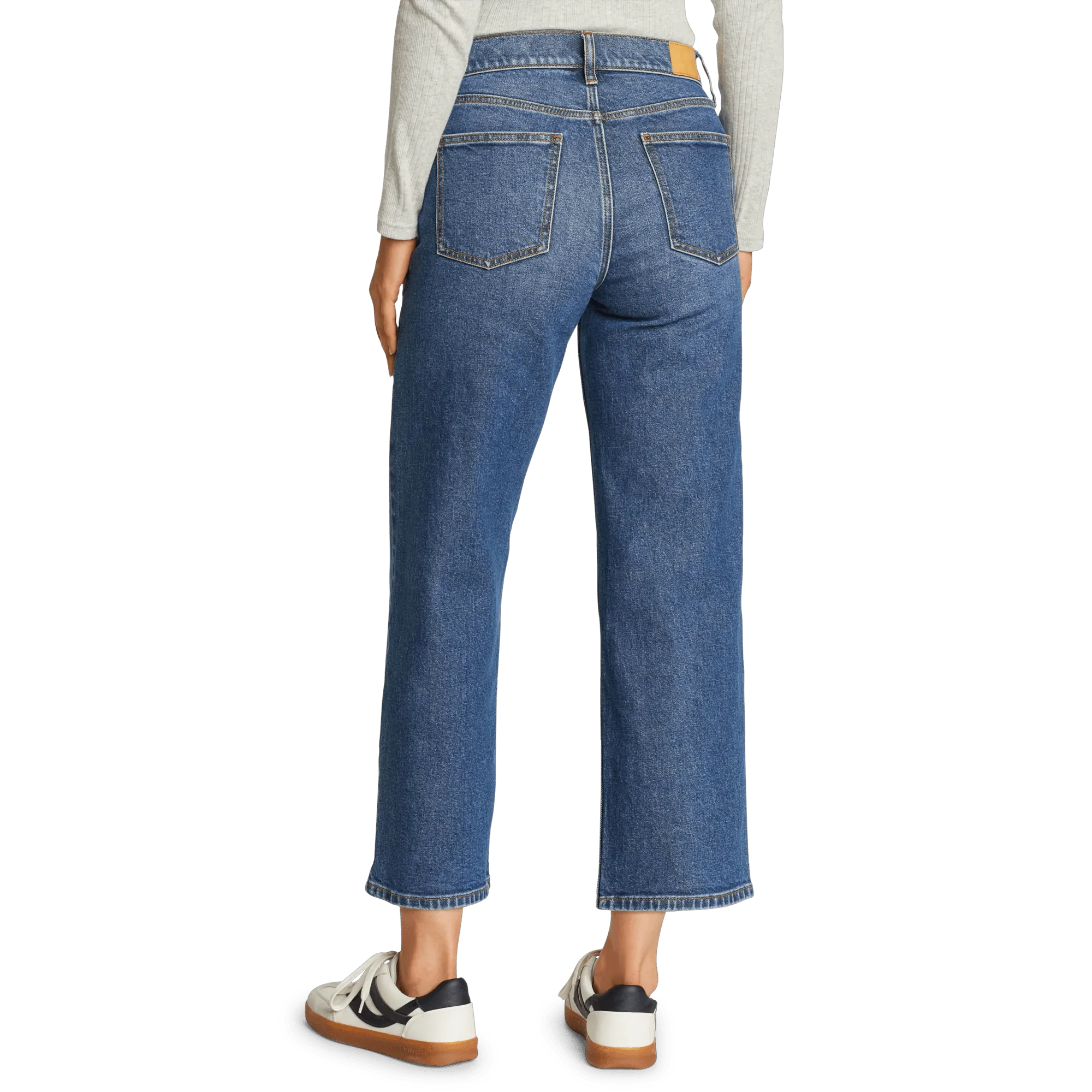 Women's Authentic Everyday High-Rise Cropped Jeans - Image 8