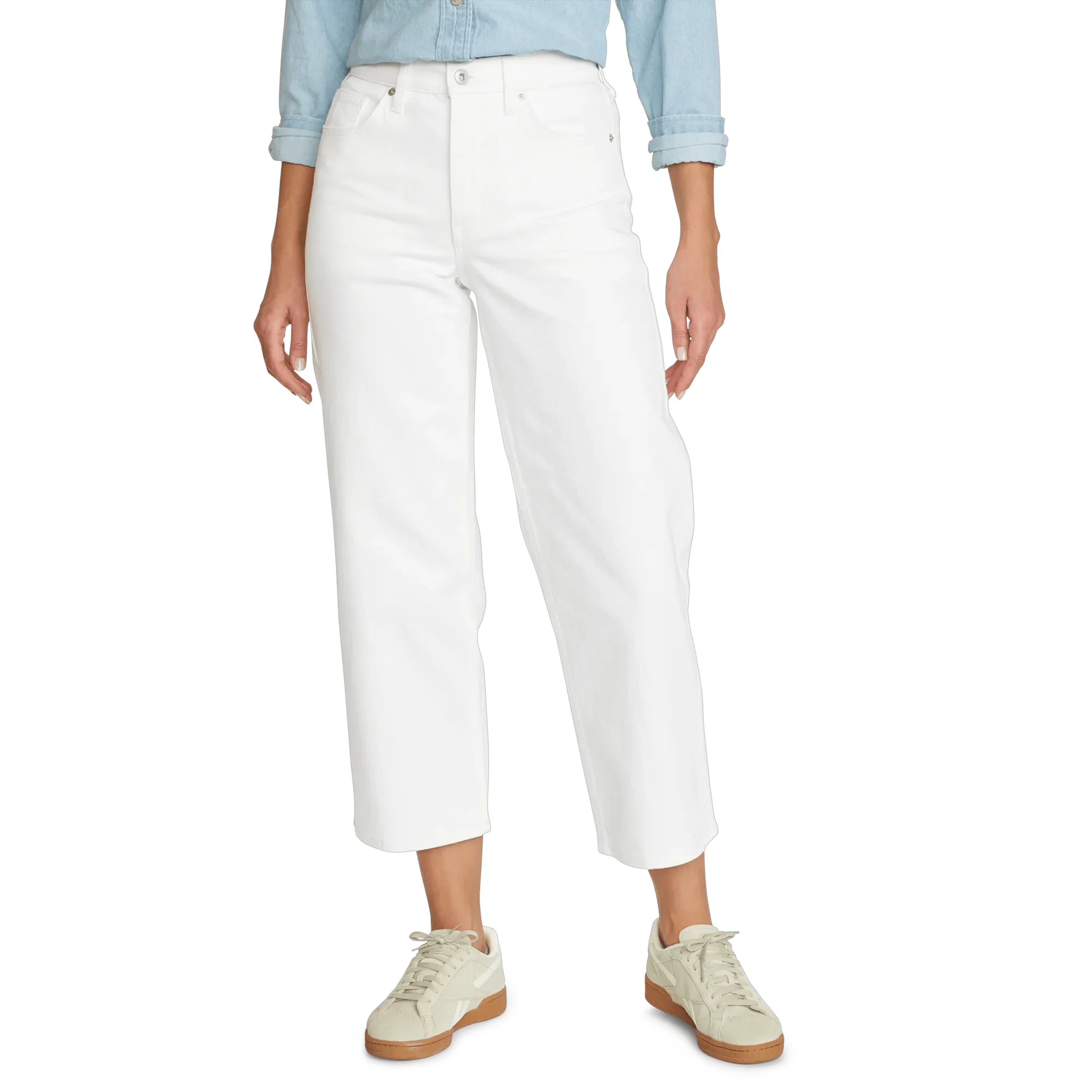 Women's Authentic Everyday High-Rise Cropped Jeans - Image 9