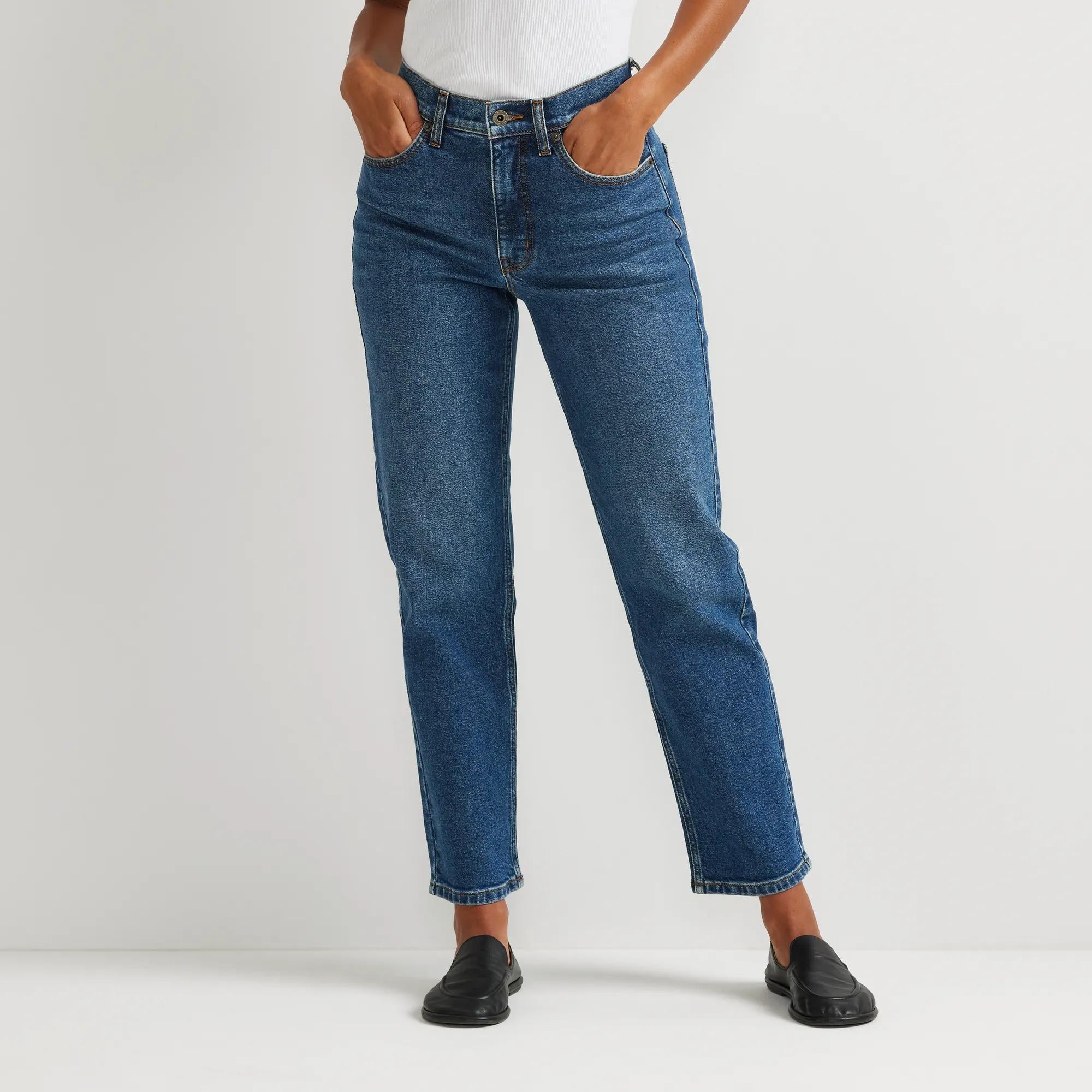 Women's Authentic High-Rise Straight Leg Jeans - Image 11