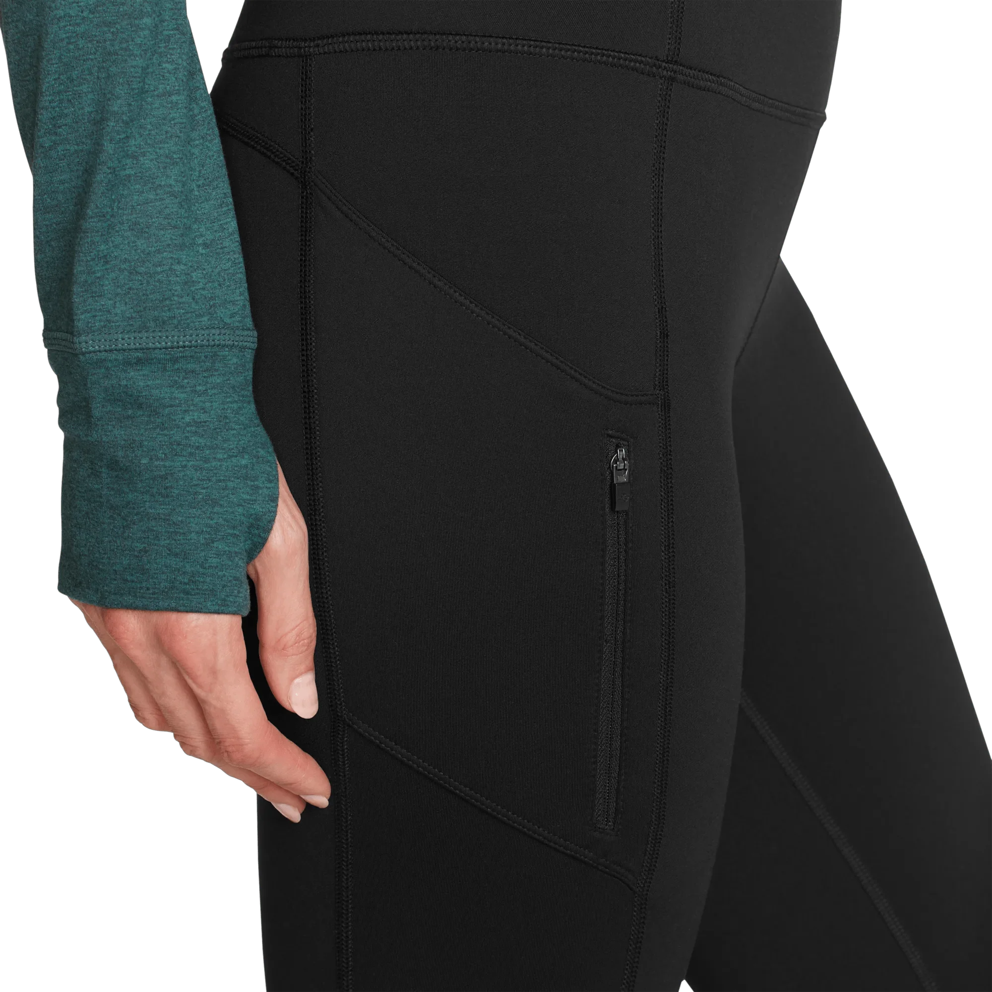 Women's Crossover Winter Trail Adventure High-Rise Leggings - Image 9