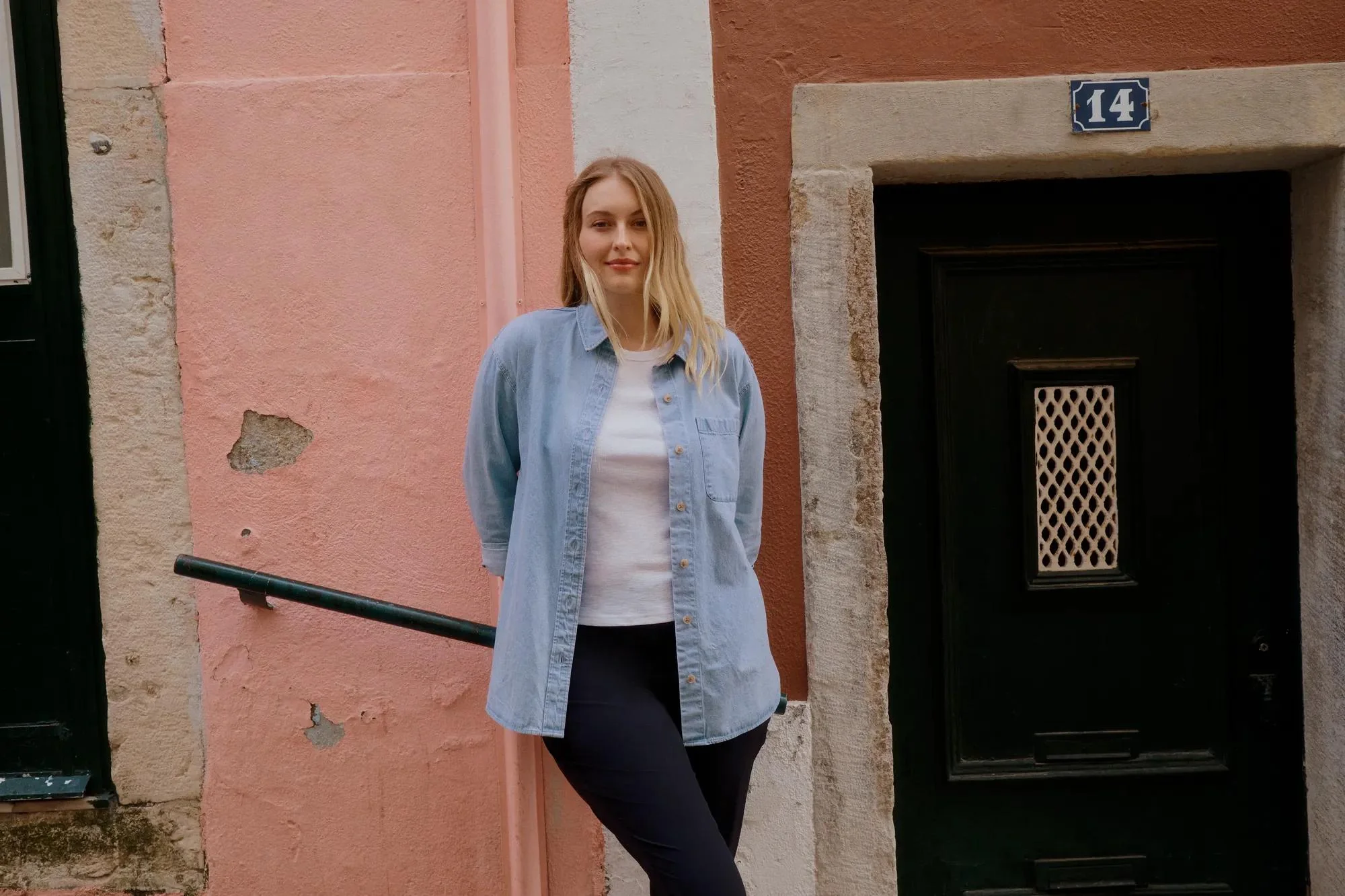Women's Denim Overshirt - Image 4