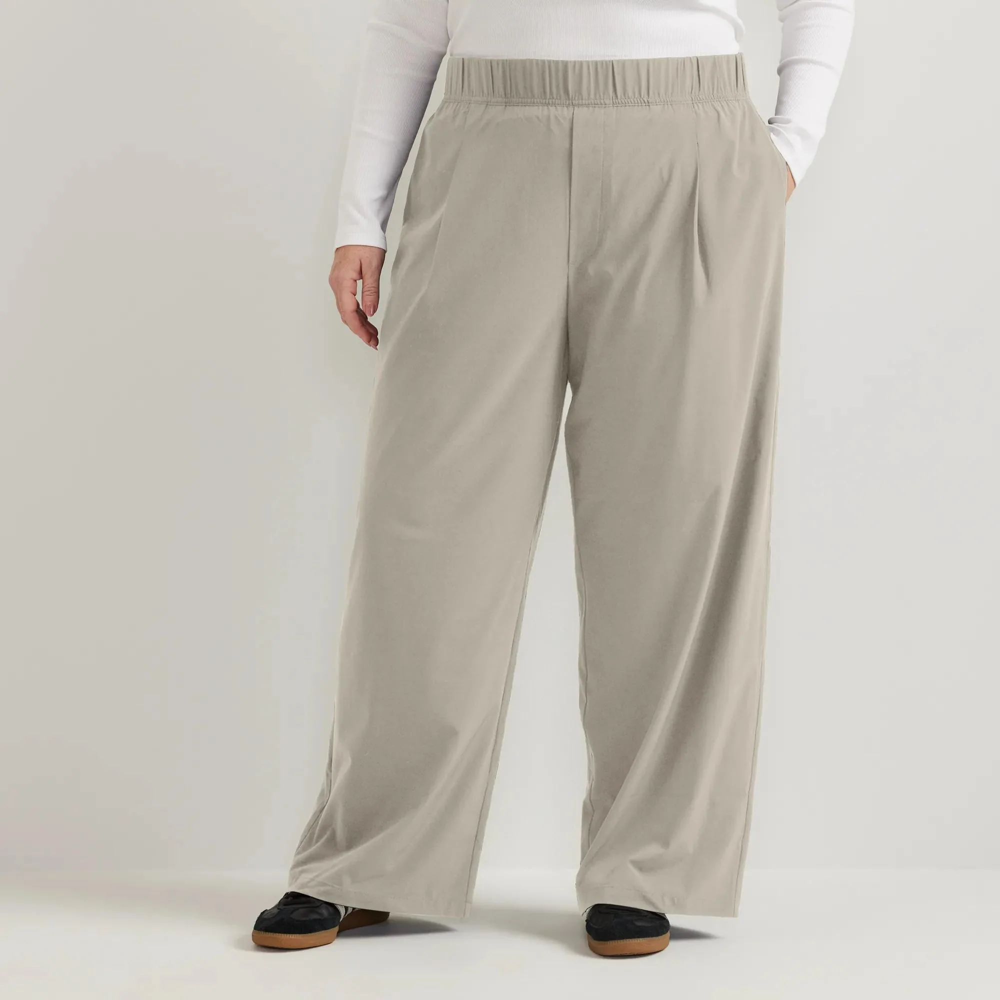 Women's Departure High-Rise Wide Leg Travel Pants - Image 10
