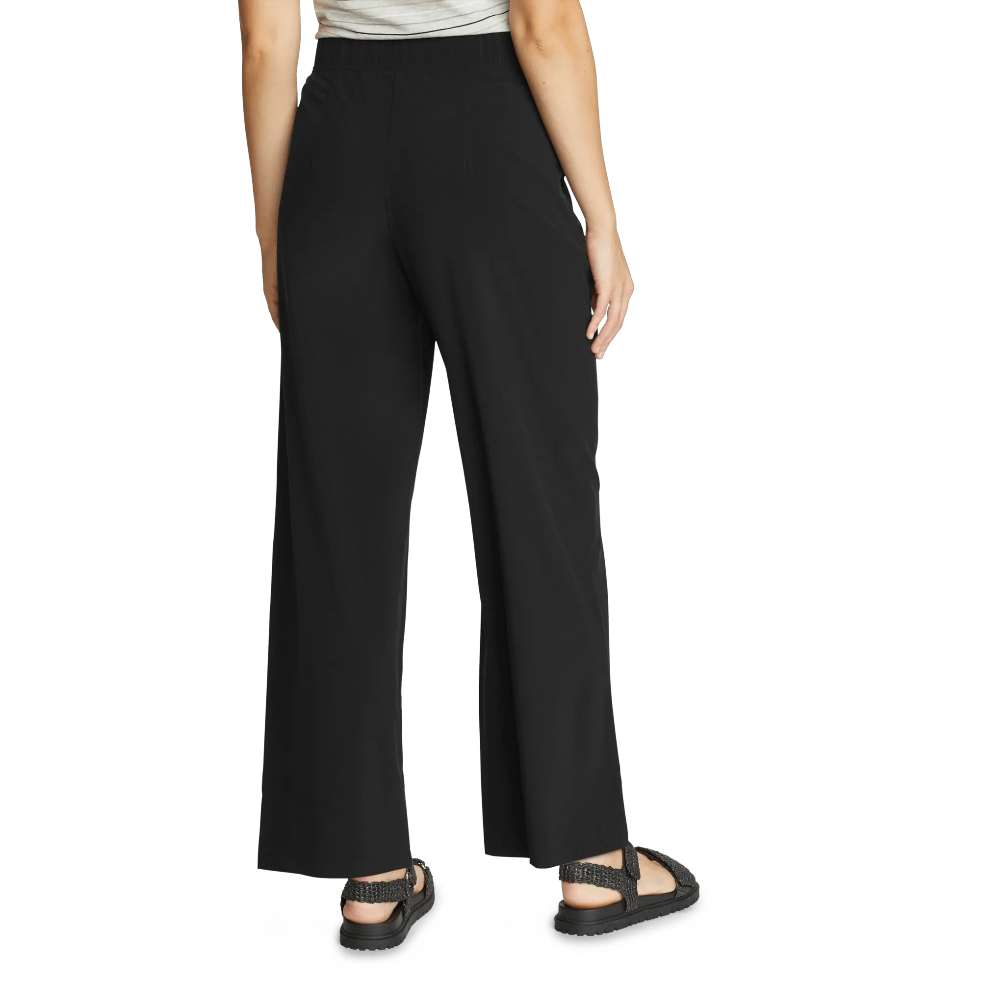 Women's Departure High-Rise Wide Leg Travel Pants - Image 6