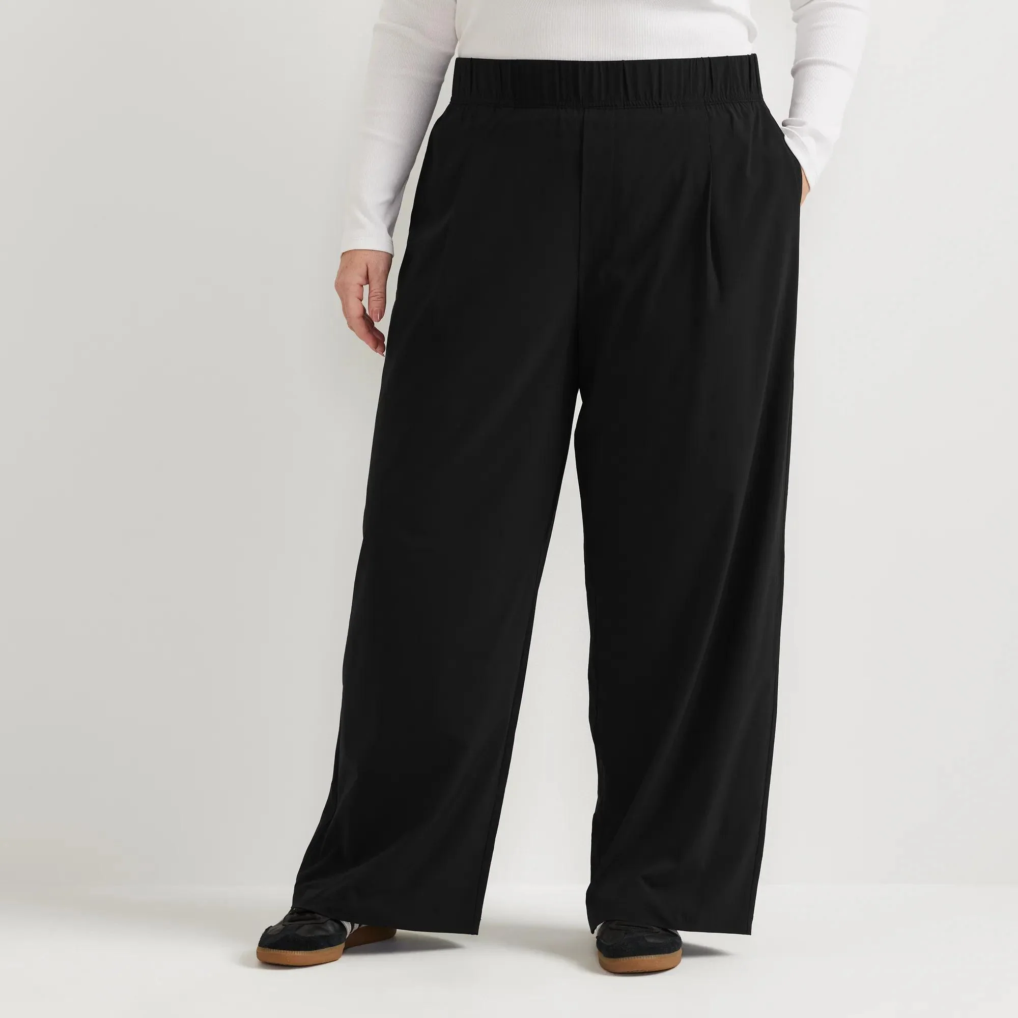 Women's Departure High-Rise Wide Leg Travel Pants - Image 7