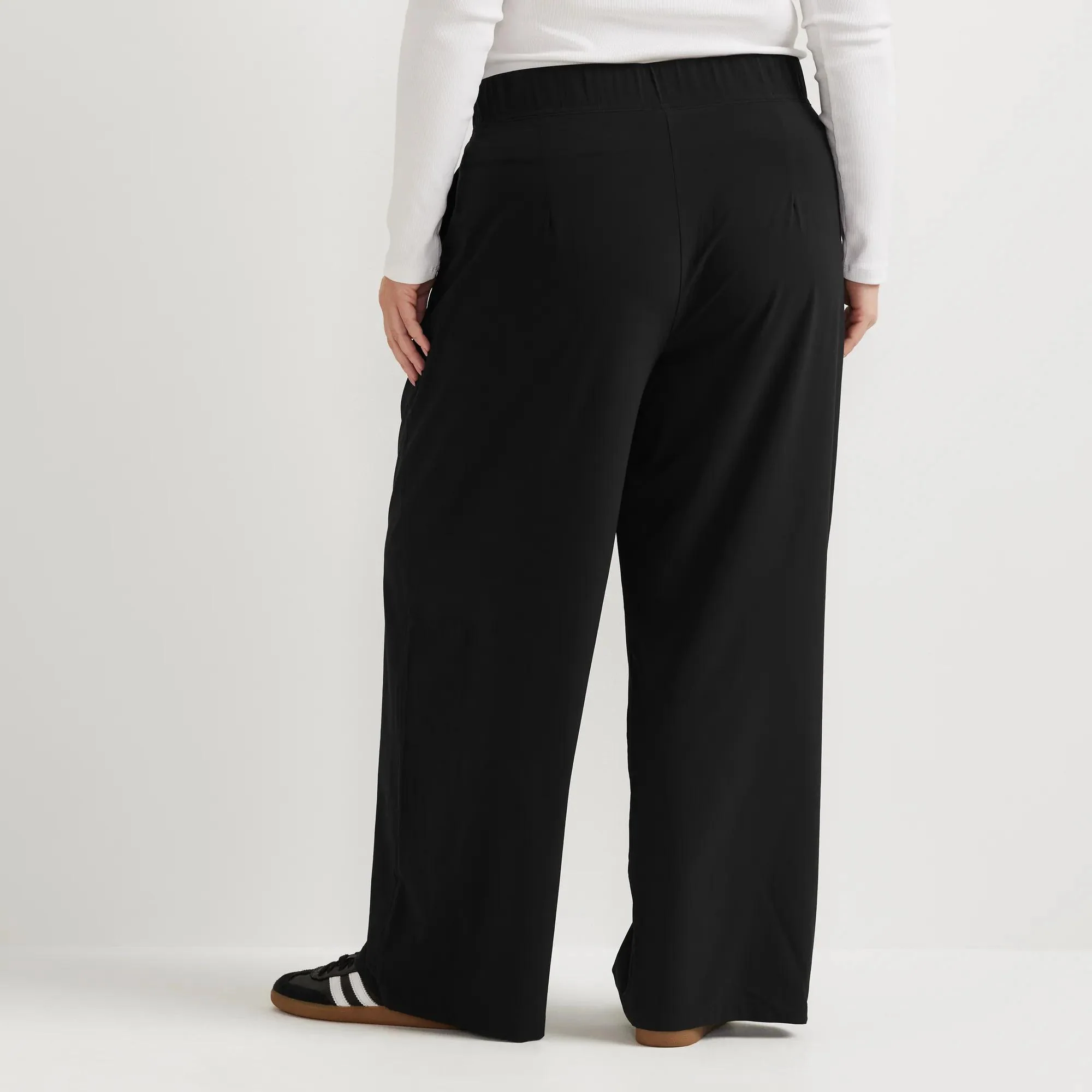 Women's Departure High-Rise Wide Leg Travel Pants - Image 9