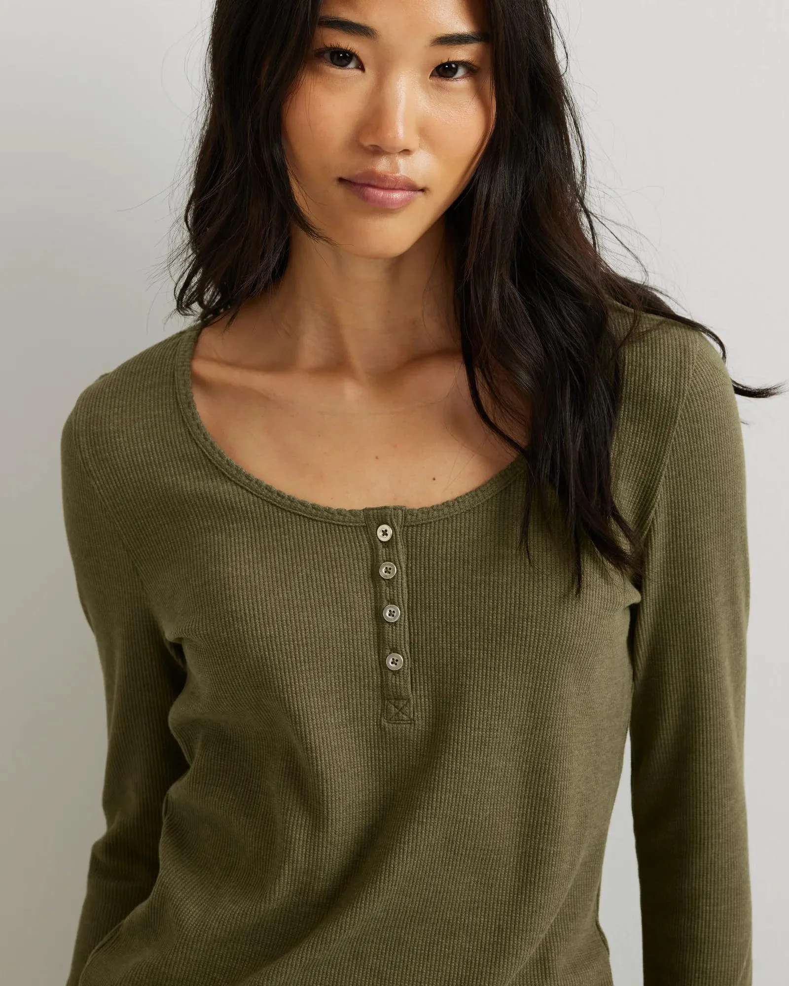 Women's Infinity Thermal Henley - Image 12