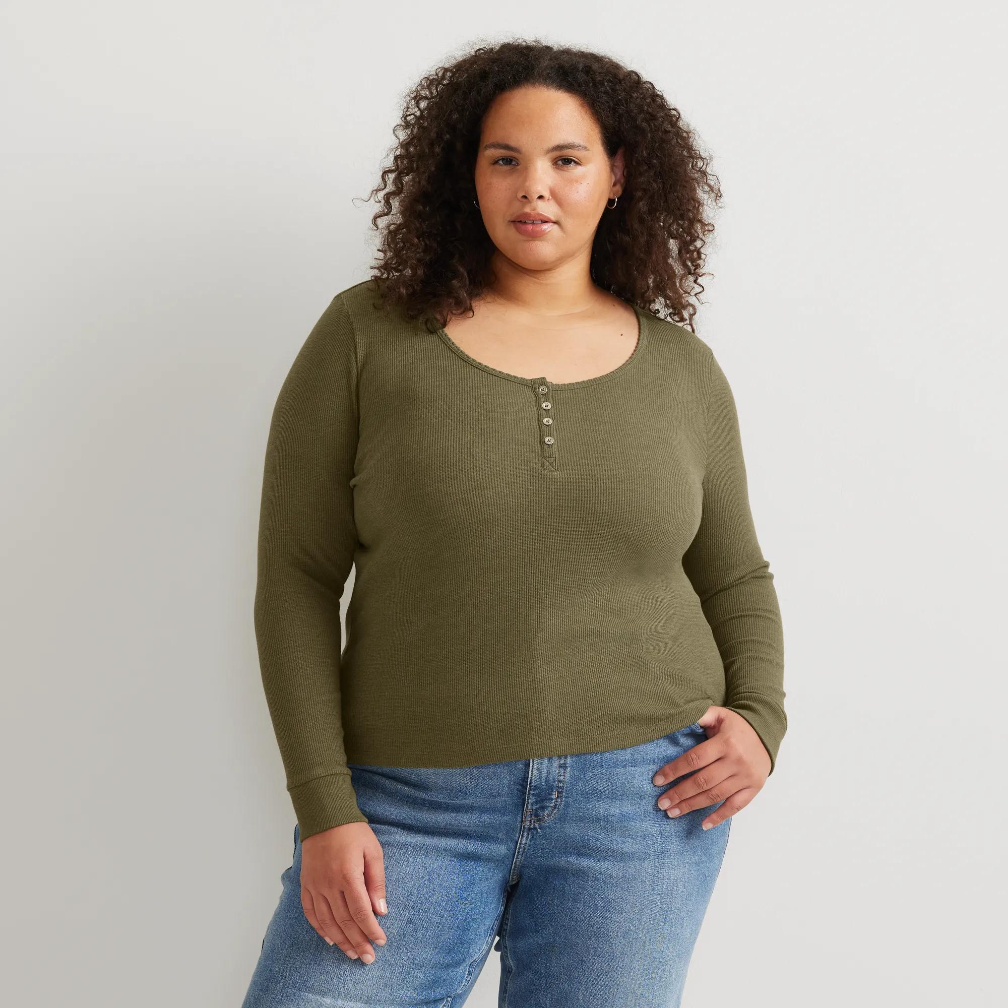 Women's Infinity Thermal Henley - Image 20