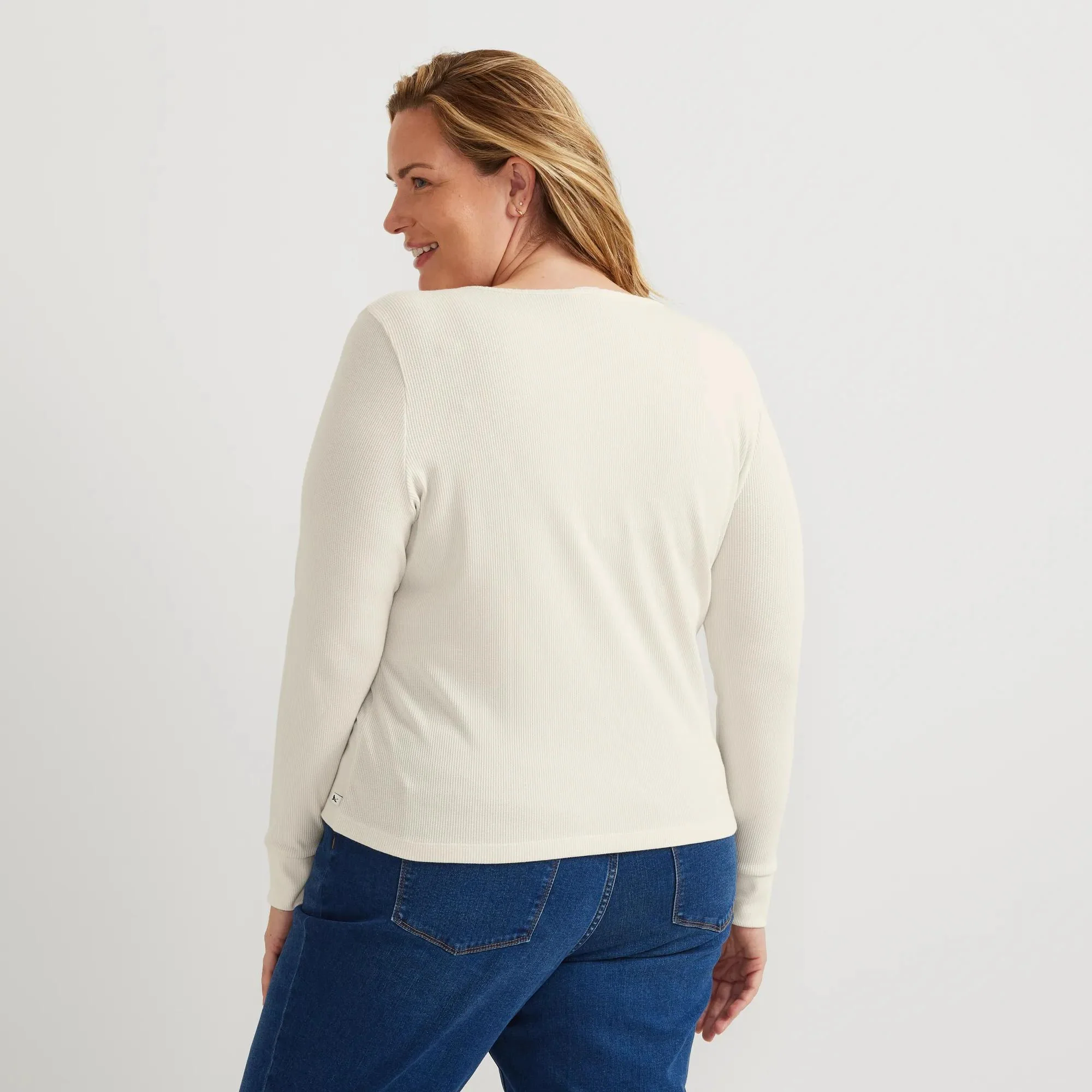 Women's Infinity Thermal Henley - Image 24