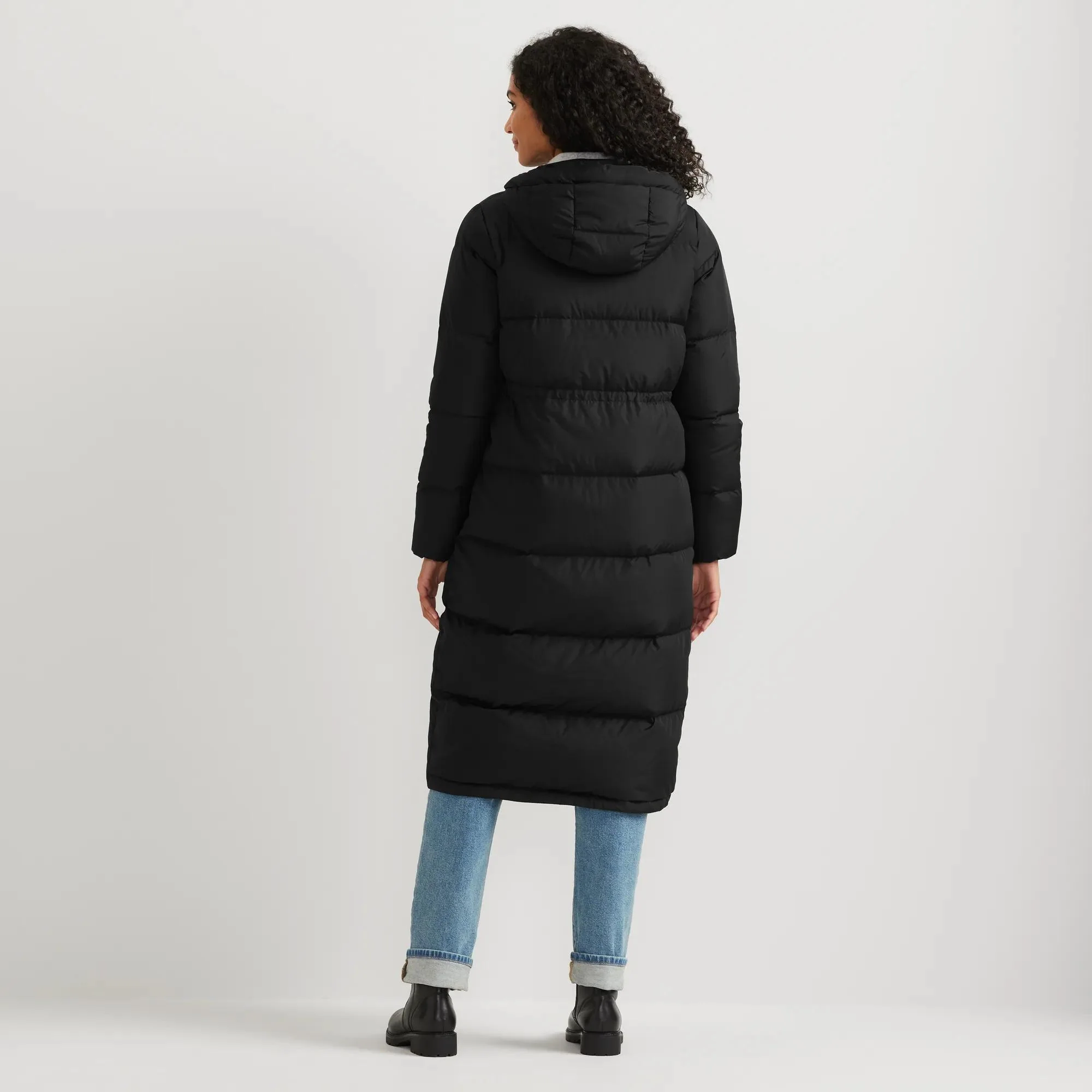 Women's Ketchum Down Hooded Duffle Coat - Image 3