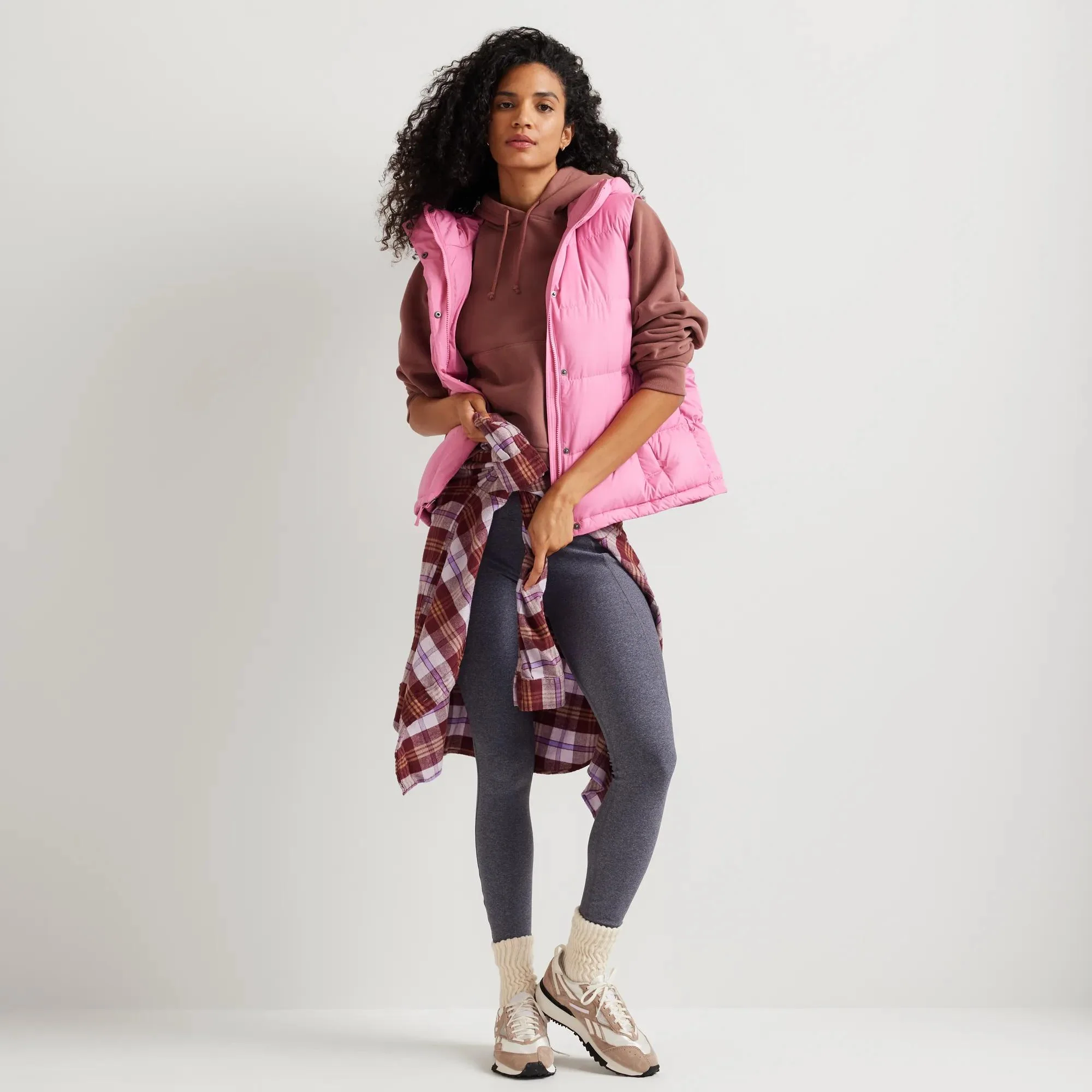 Women's Ketchum Short Down Hooded Vest - Image 6