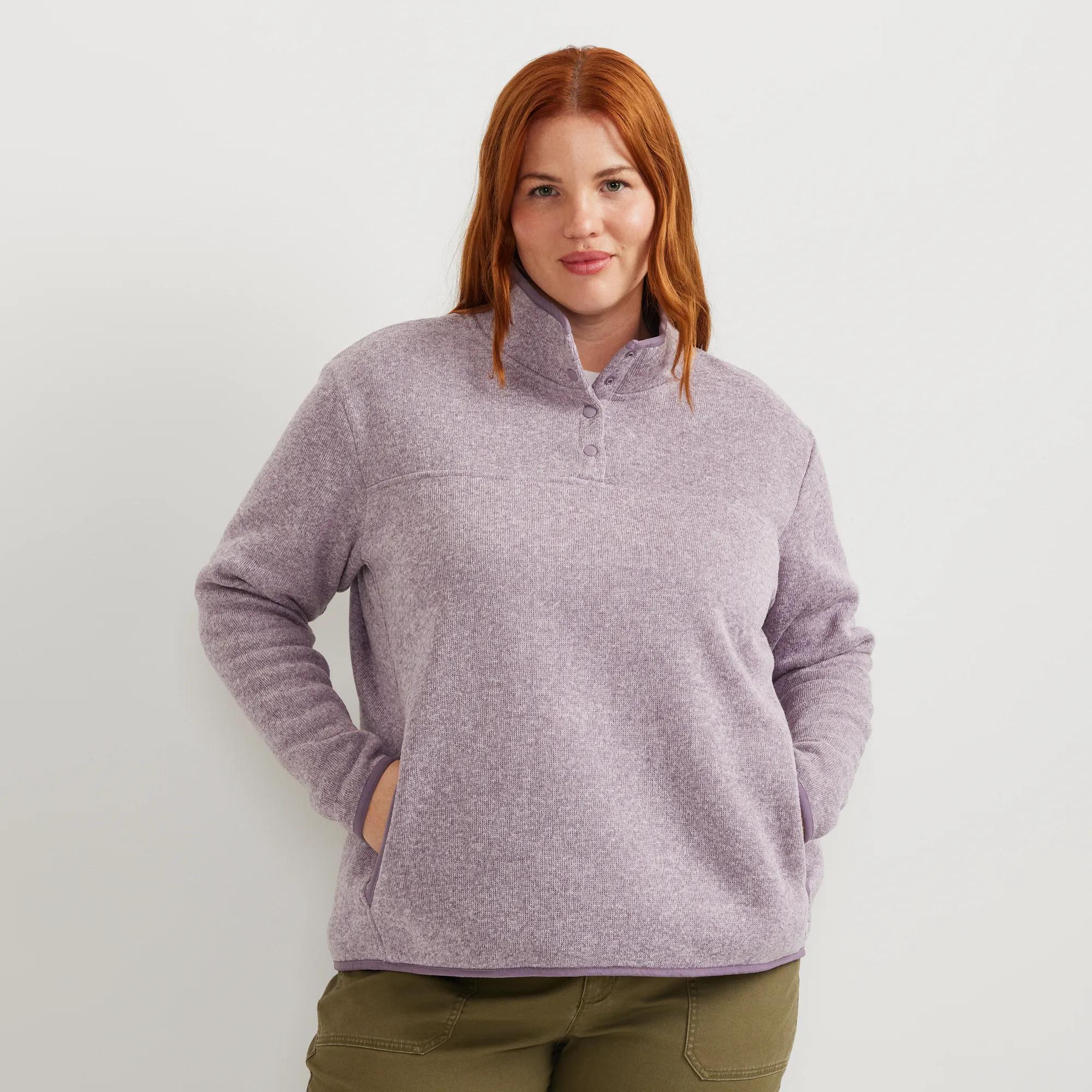 Women's Radiator Fleece 2.0 Snap Mock Pullover - Image 16