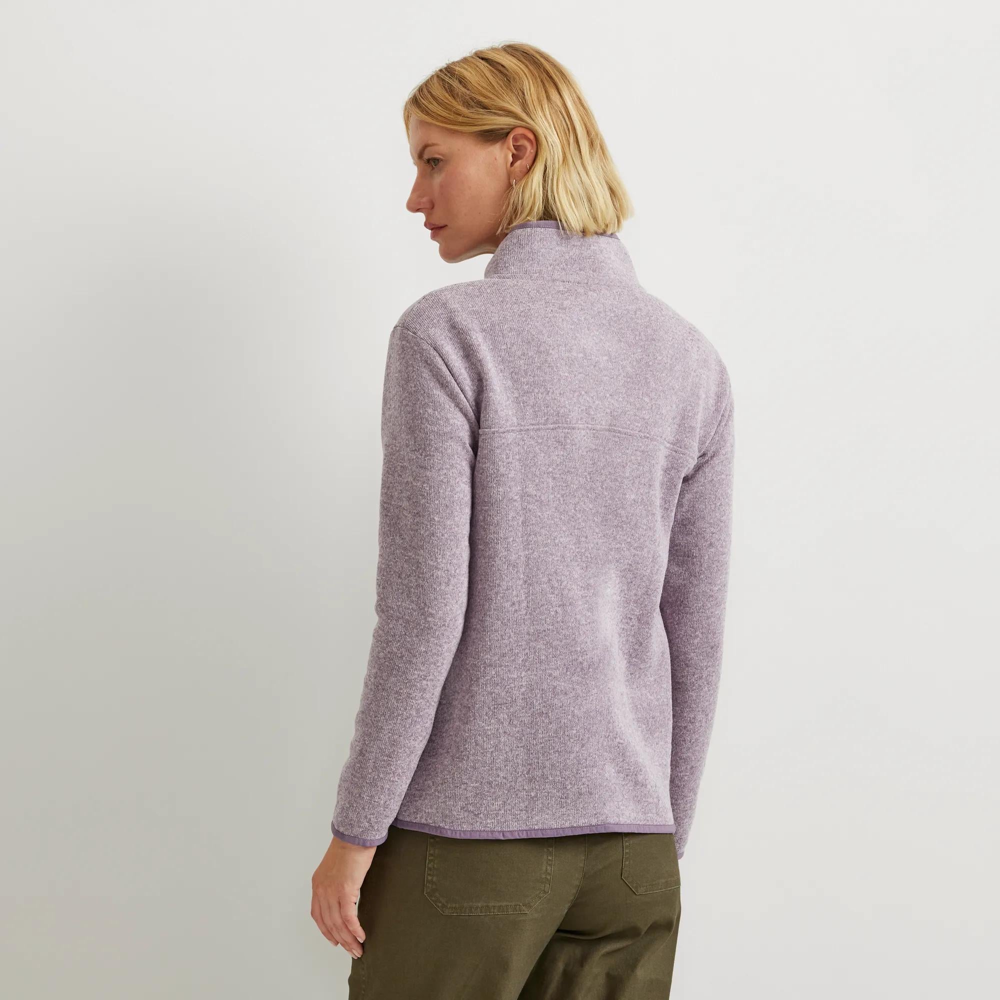 Women's Radiator Fleece 2.0 Snap Mock Pullover - Image 4
