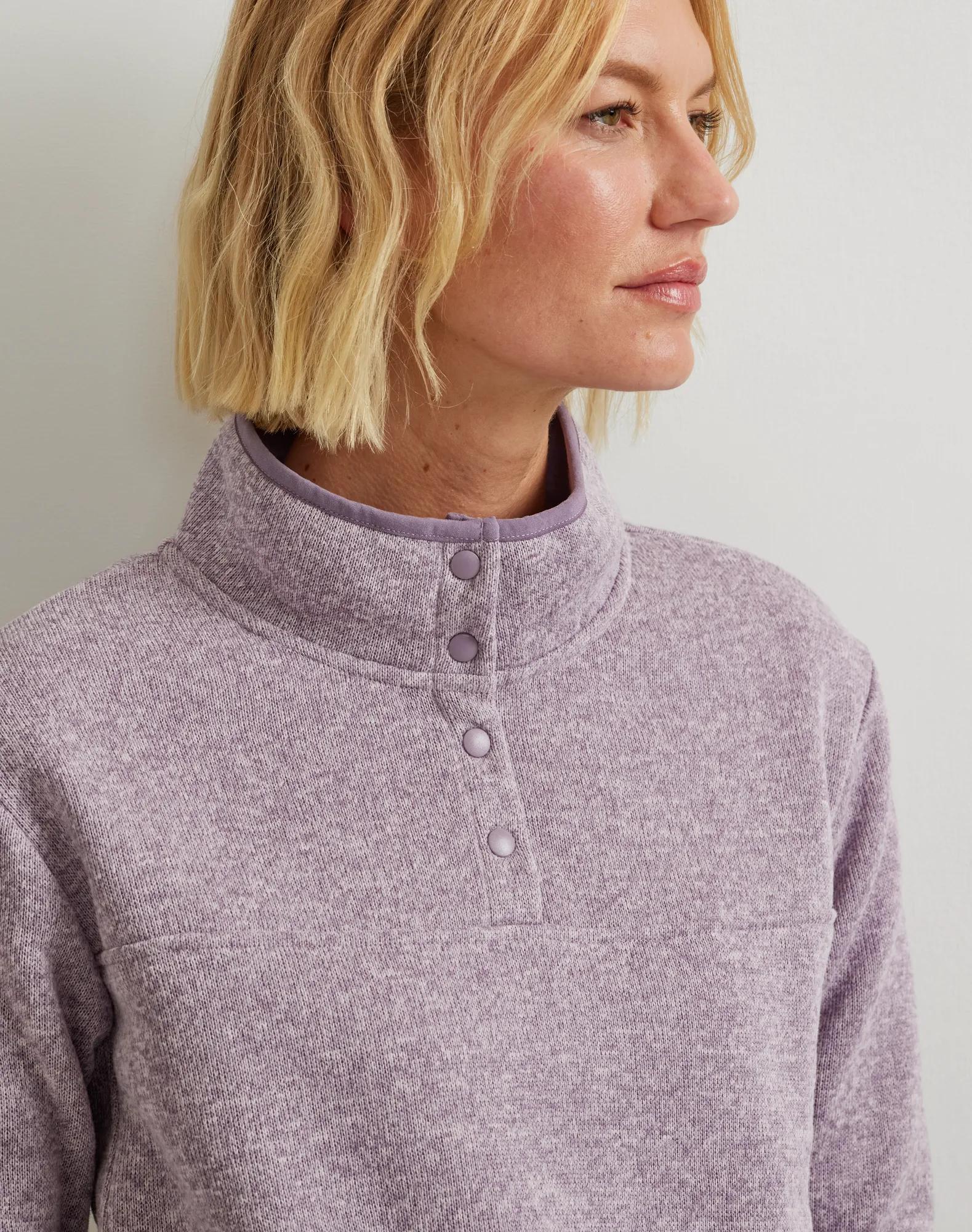 Women's Radiator Fleece 2.0 Snap Mock Pullover - Image 8