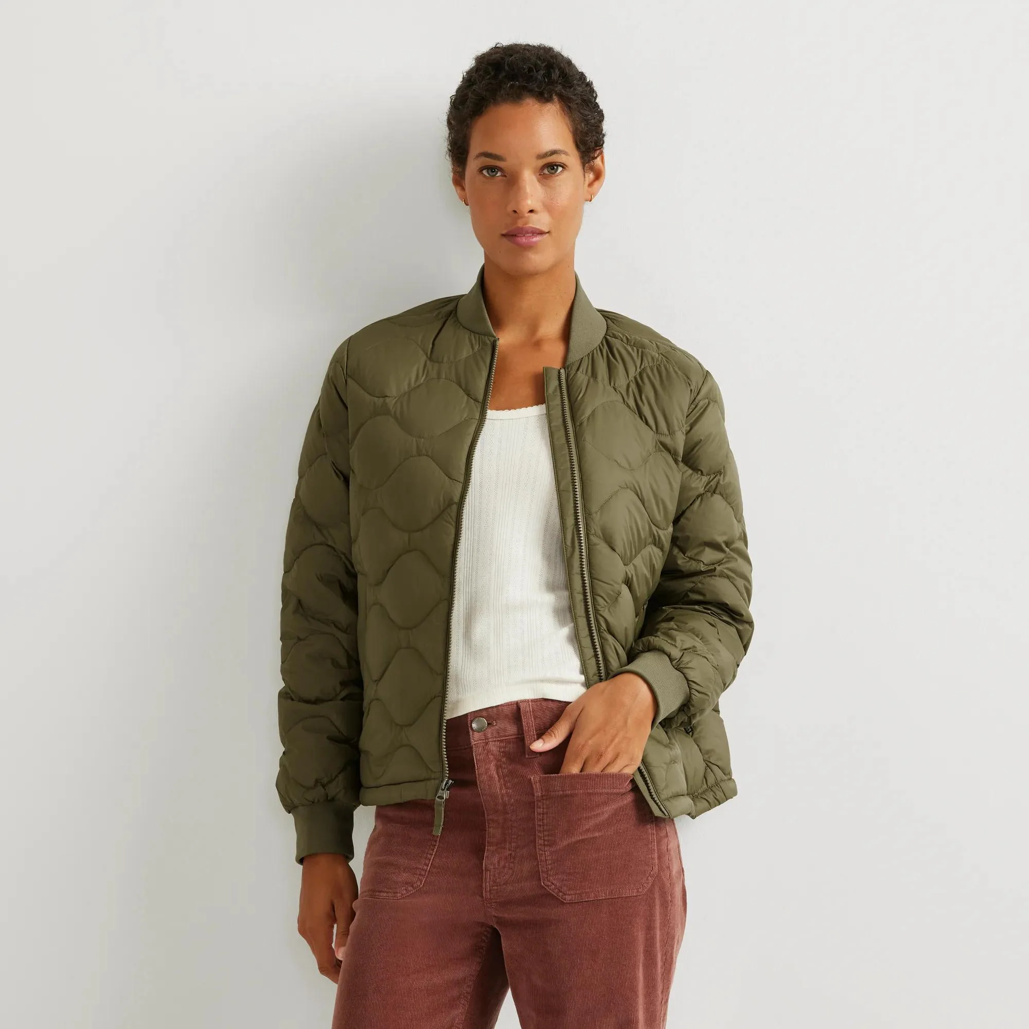 Women's Shaw Down Bomber Jacket - Image 5