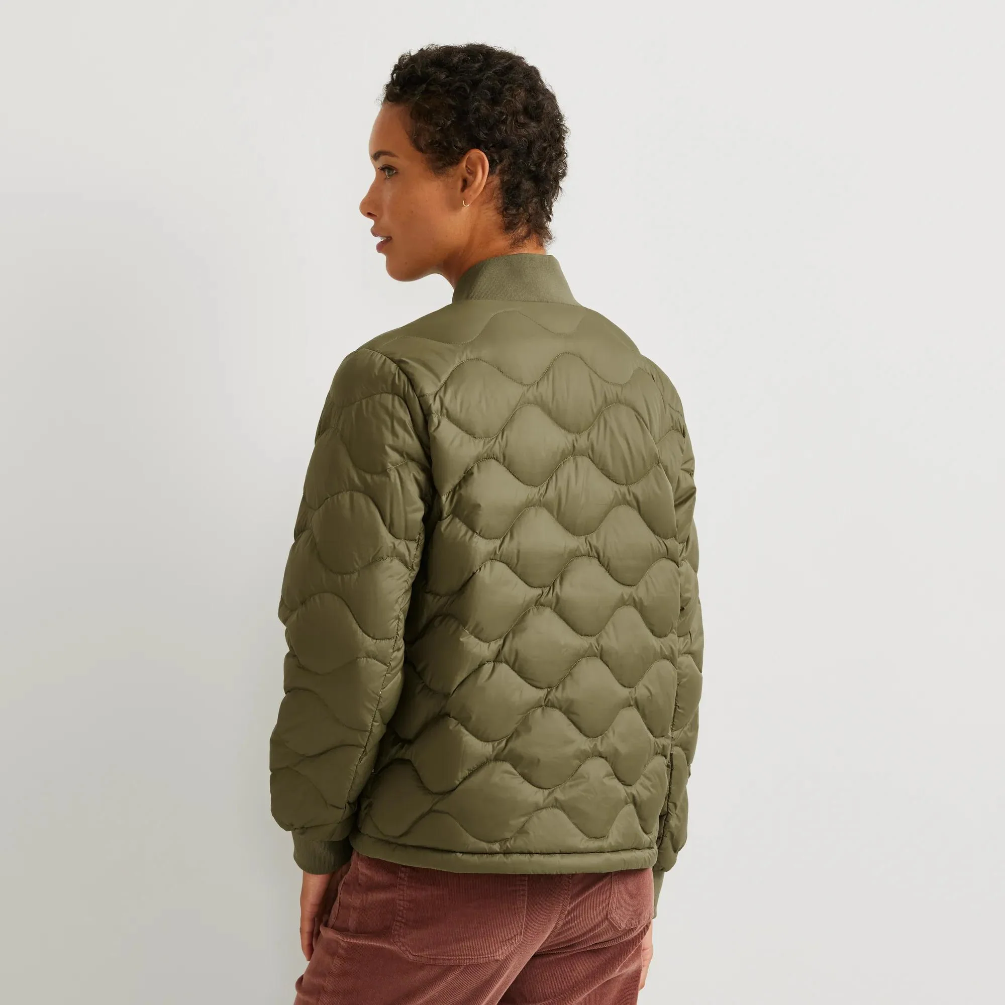 Women's Shaw Down Bomber Jacket - Image 7