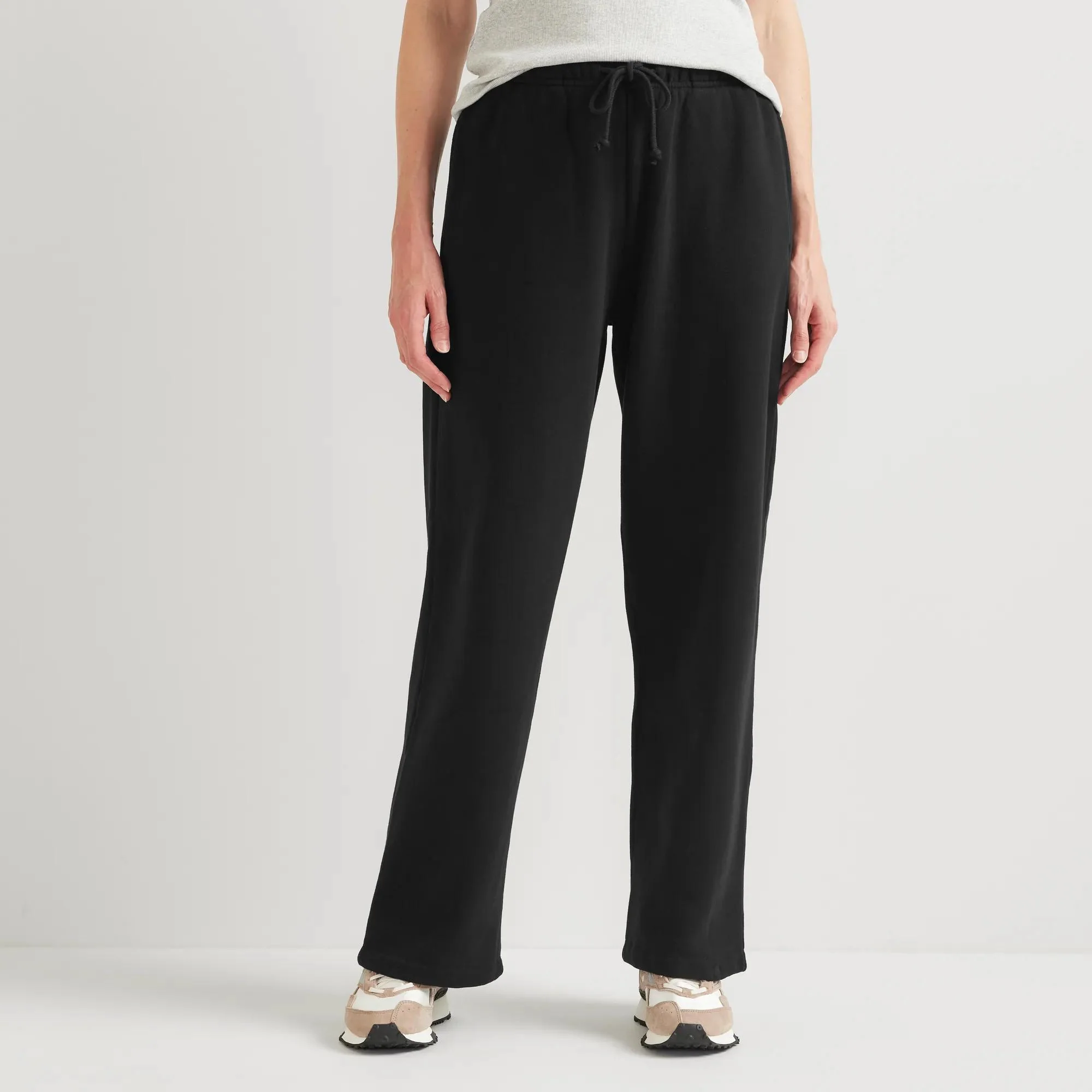 Women's Vintage Soft Relaxed Fit Wide Leg Sweatpants - Image 3