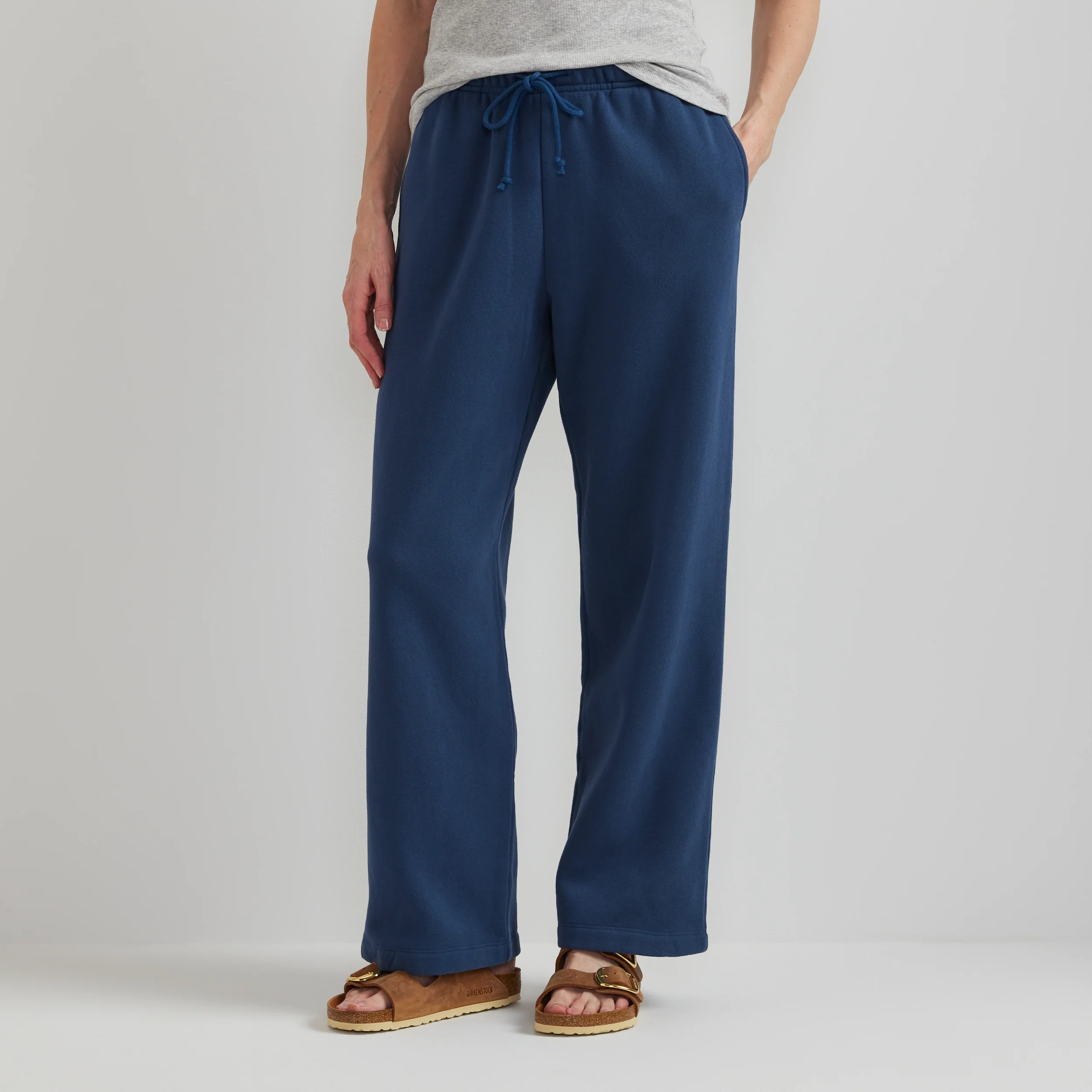 Women's Vintage Soft Relaxed Fit Wide Leg Sweatpants - Image 7