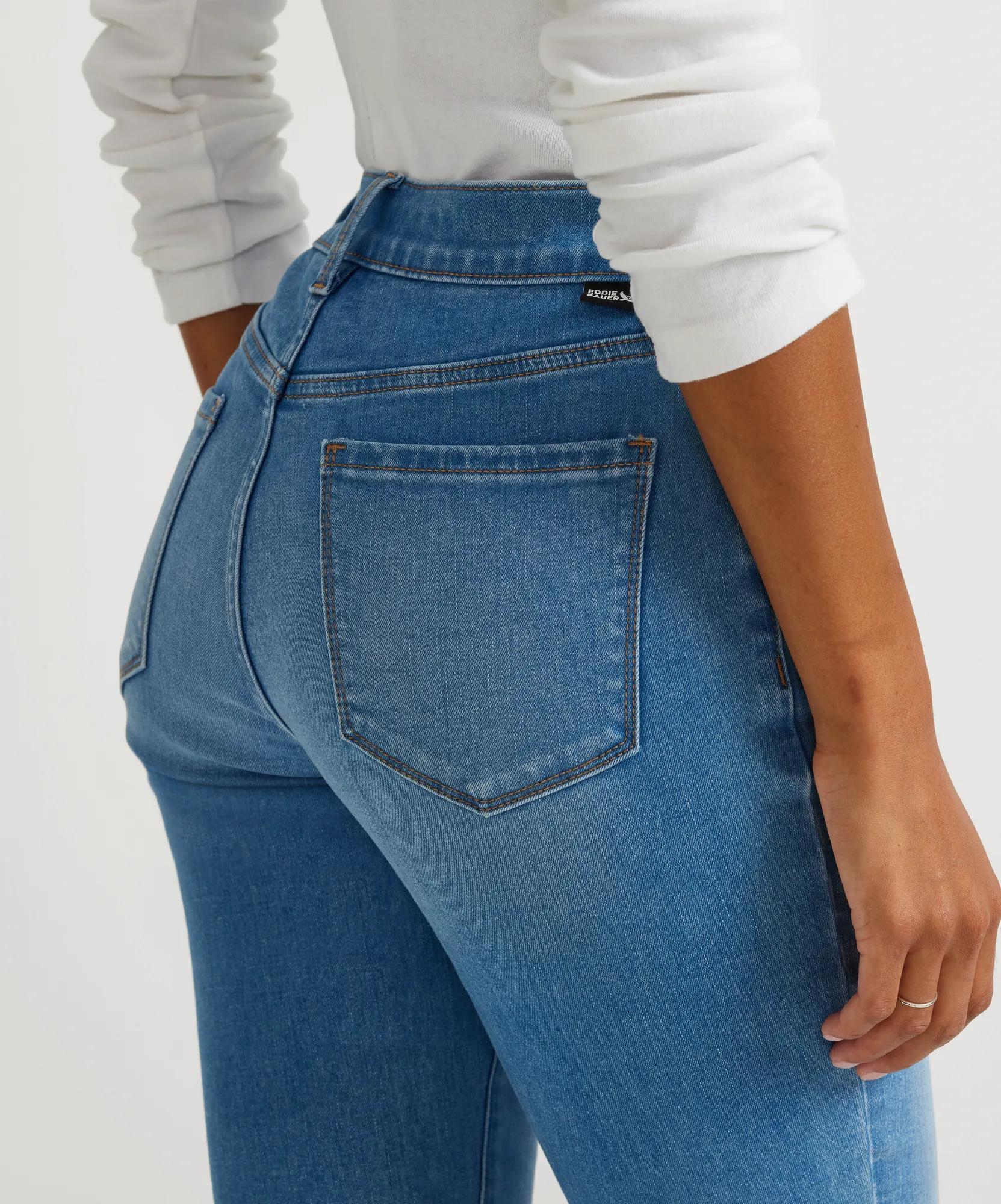 Women's Venture Stretch High-Rise Straight Leg Jeans - Image 9